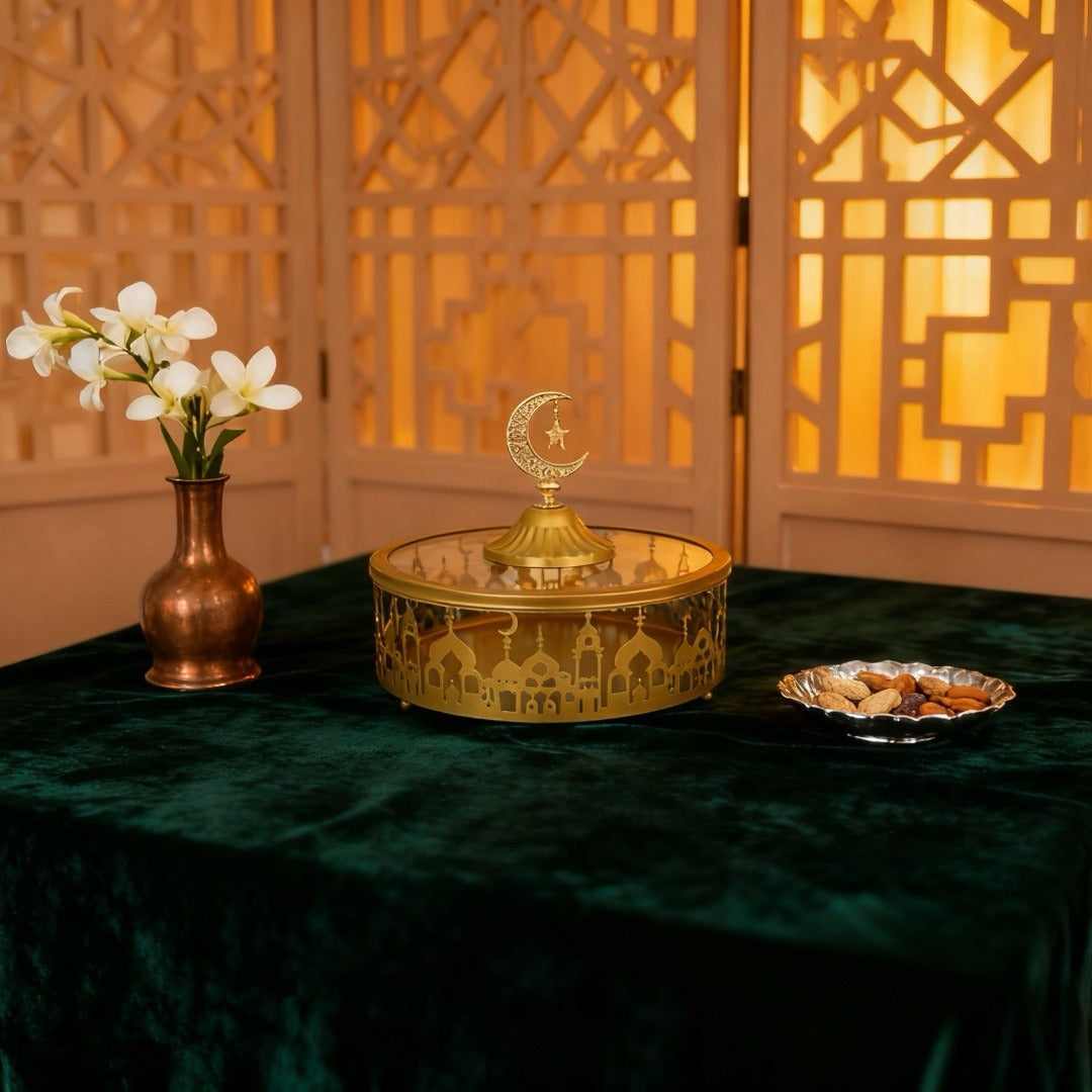 Ramadan Date Bowl with Lid