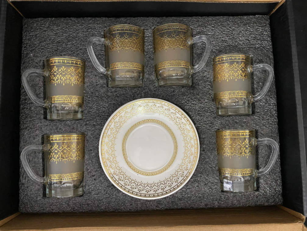 Gold & White Tea Sets