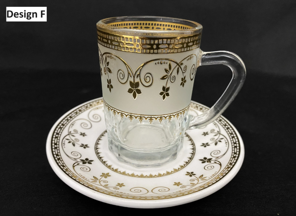 Gold & White Tea Sets