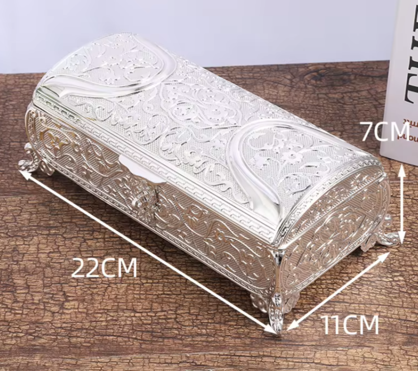Flower Design Jewelry Box