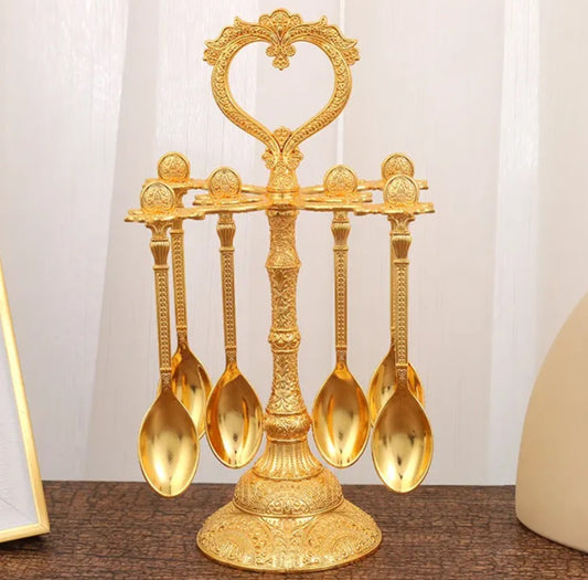 Heart Design Spoon Holder