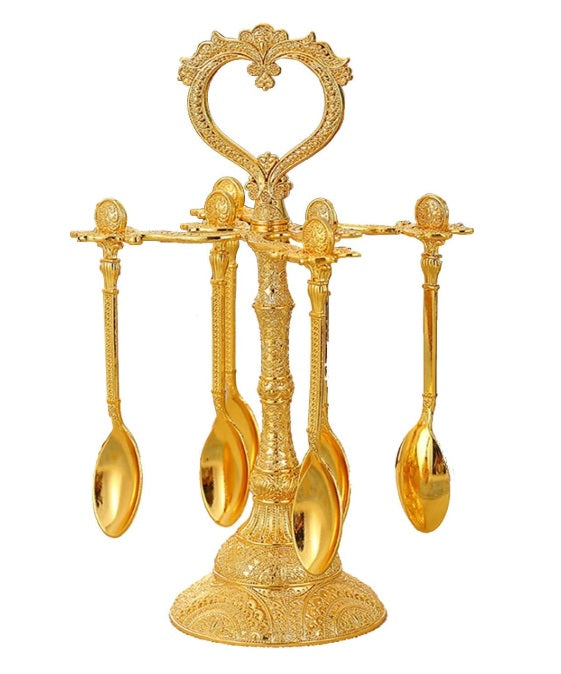 Heart Design Spoon Holder