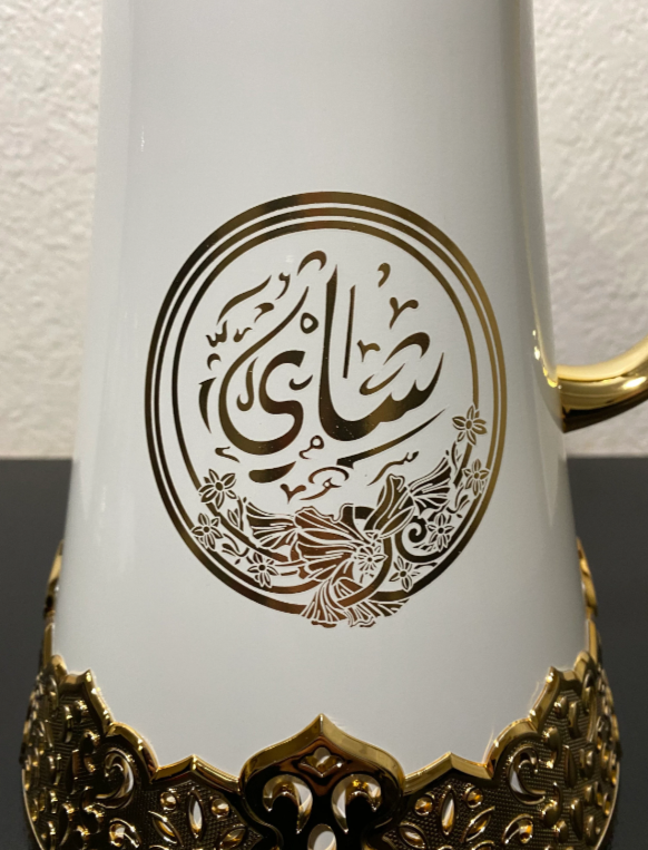 Luxury Gold Tea Vacuum Flask