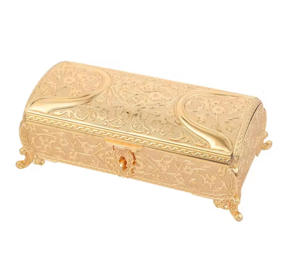 Flower Design Jewelry Box
