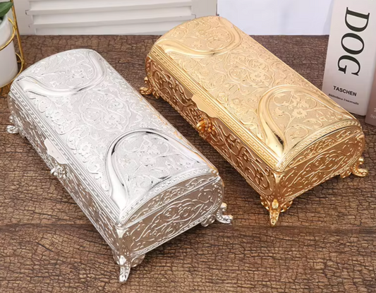 Flower Design Jewelry Box