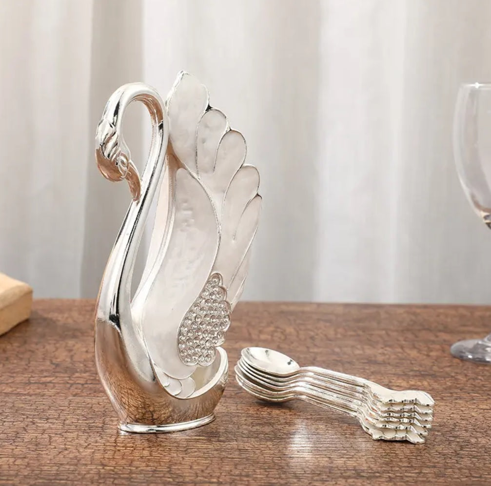 Swan Spoon Holder
