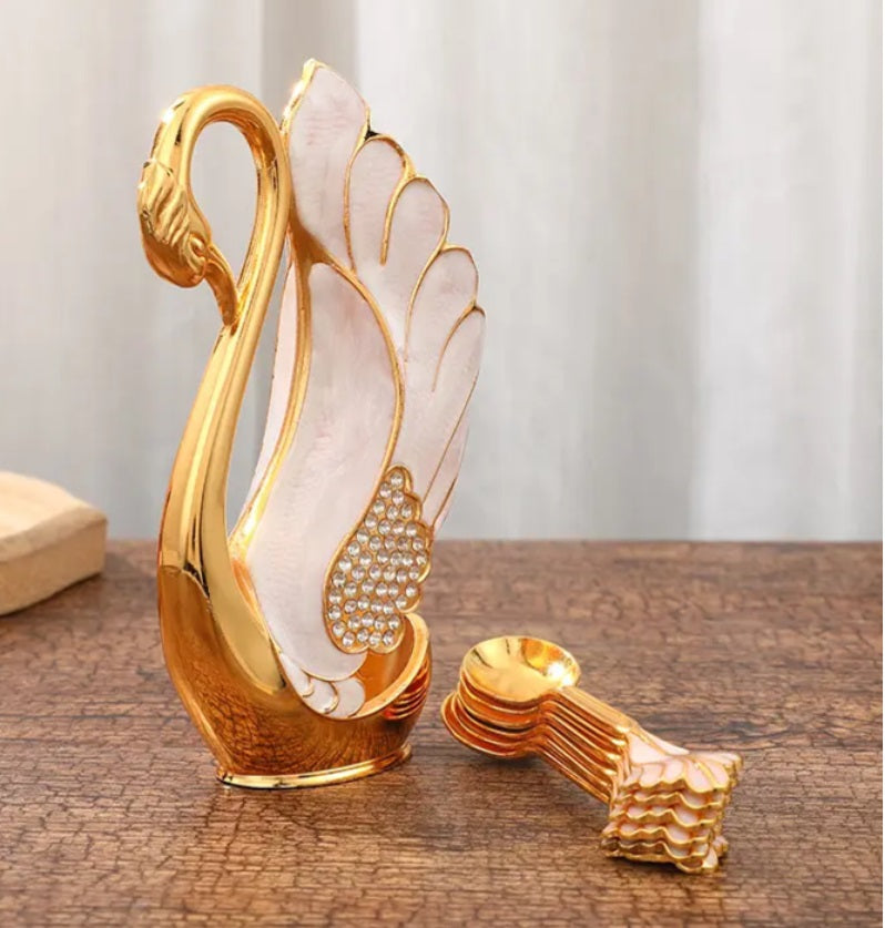 Swan Spoon Holder