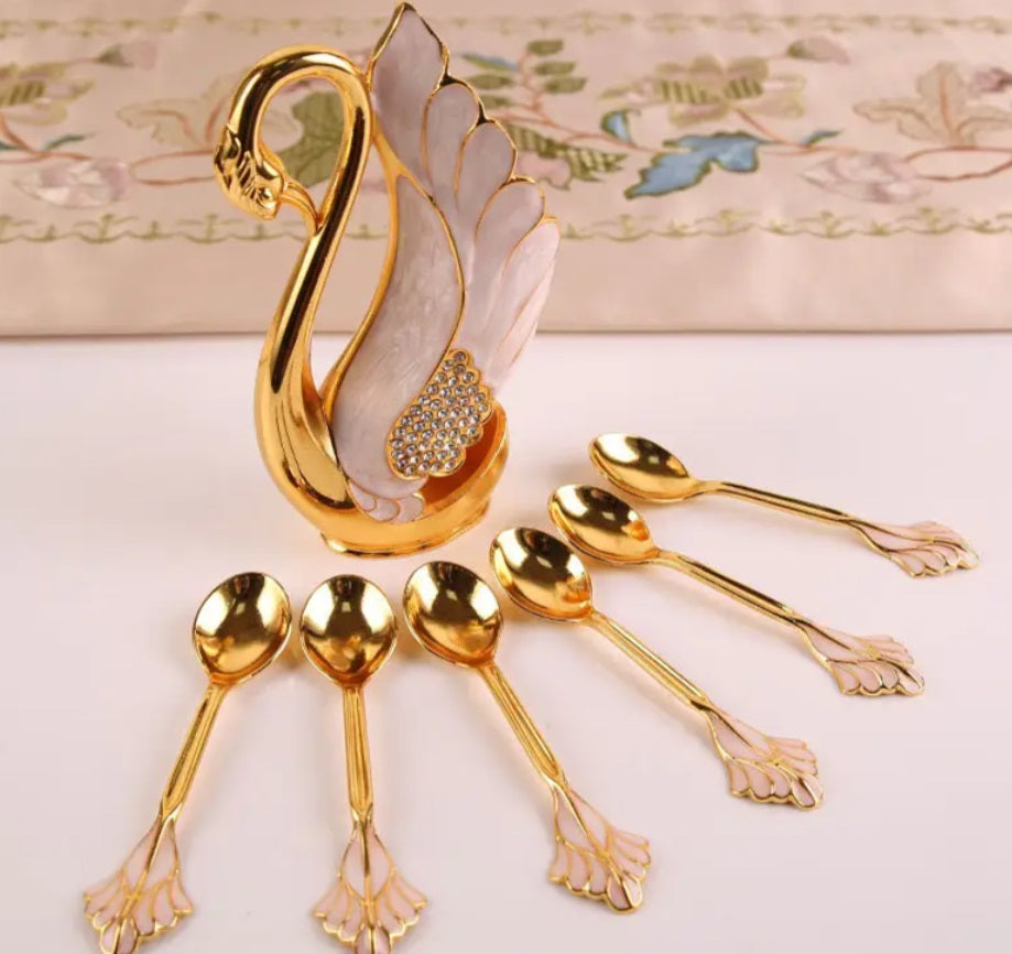 Swan Spoon Holder