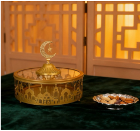 Ramadan Date Bowl with Lid